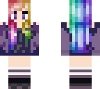 rainbowhaired girl