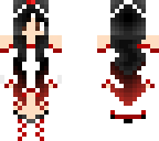 red queen white dress