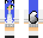 blue cat girl pdh