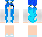 blue hair