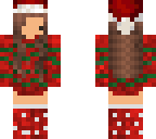 chibi christmas girl