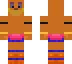 chica suit with technichian inside