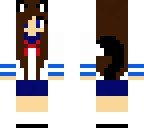 me in a yandere high uniform