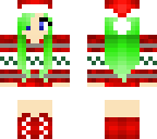 minecraft skin christmas