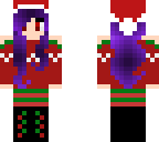 my version of a christmas girl