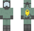olive hazmat suit