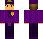 purple man