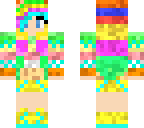 rainbow girl
