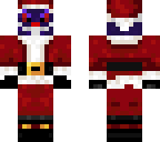 santa scary face