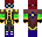 steampunk with goggles on