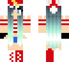 unibunny girl with xmas skin