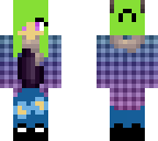 wolf purple and green
