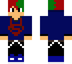 zach with colored hair