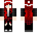 blood hair girl christmas