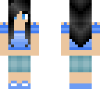 blue girl