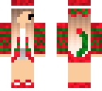 christmas cat girl