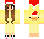 duck girl pajama