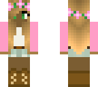 flower crown girl