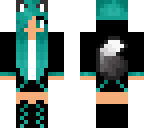 winter fox girl