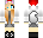 wolf with santa hat