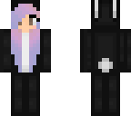 black bunny onesie