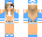 blue girl