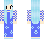 blue snowflake girl