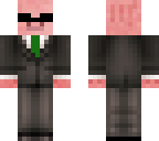 cerdo con traje elegante