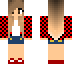 checkard girl