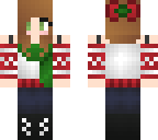 christmas girl skin