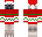 christmas pug