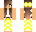 edit of yellow dress girl