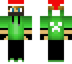 green pvp santa