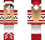 herobrine christmas girl