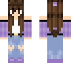purple plaid
