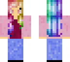 rainbow girl