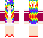 rainbow girl