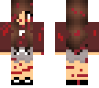 scarred and bloody girl