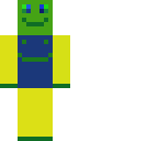 the colorful man