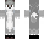 wolf with booties