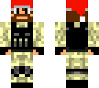army corp in santa hat