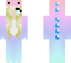 blue dino girl