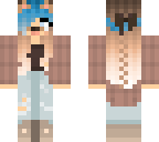 blue frienge