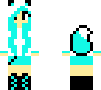 blue wolf girl