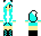 blue wolf girl edit