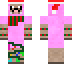 christmas pink sheep