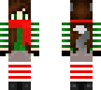 christmas wolf girl