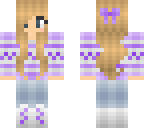 purple girl
