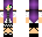 purple hair girl