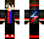 red and blue hoodie
